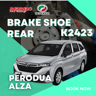 Barbaro K2423 Brake Shoe Rear Perodua Alza