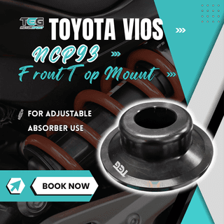 Toyota Vios NCP93 Front Top Mount for Adjustable Absorber (1Pc)