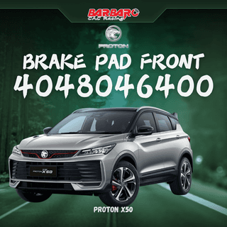 Barbaro 4048046400 Brake Pad Front Proton X50