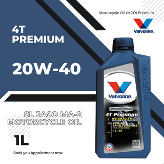 Valvoline 4T Premium 20W-40 SL JASO MA-2