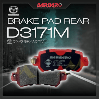Barbaro D3171M Brake Pad Rear Mazda CX-5 Skyactiv