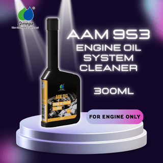 Omega AAM 953 Engine Oil System Cleaner 300mlFor Engine Only