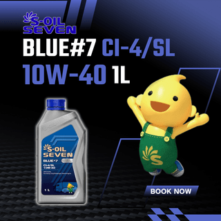 S-Oil Seven Blue #7 CI-4/SL 10W40 1L