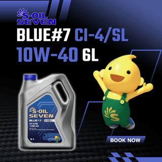 S-Oil Seven Blue #7 CI-4/SL 10W40 6L