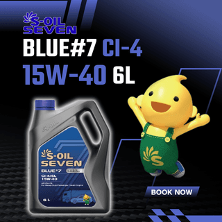 S-Oil Seven Blue #7 CI-4/SL 15W40 6L