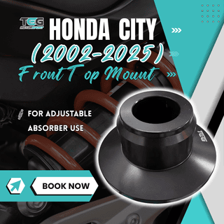 Honda City 2002β2025 Front Top Mount for Adjustable Absorber (1Pc)