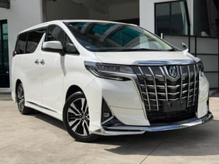 TOYOTA ALPHARD X AGH30 unregistered recon 2021 and 2022