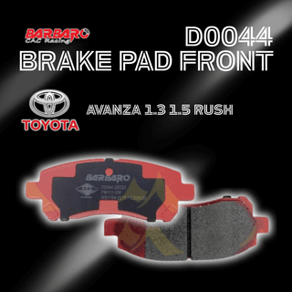 Barbaro D0044 Brake Pad Front Toyota Avanza 1.3 1.5 Rush